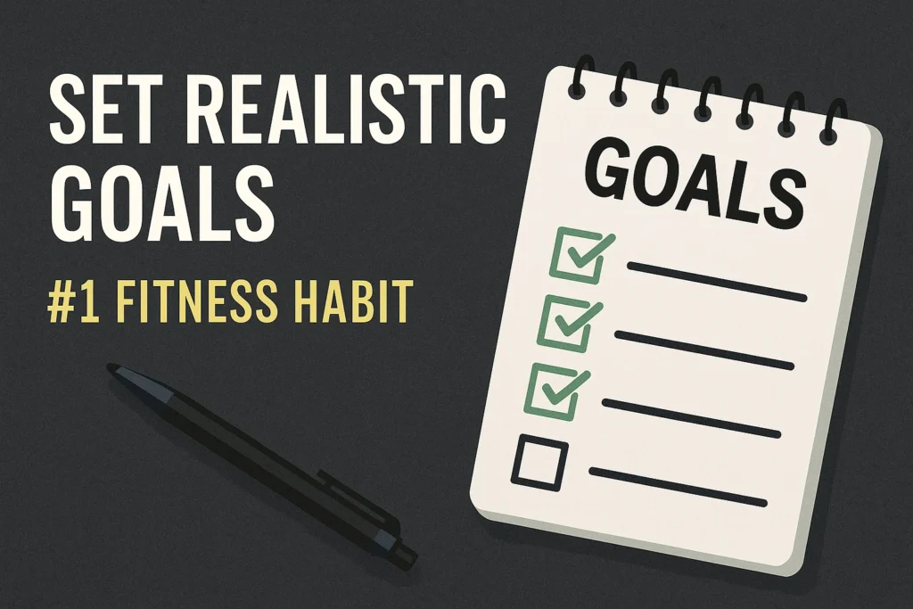 Setting realistic fitness goals to build long-term gym consistency