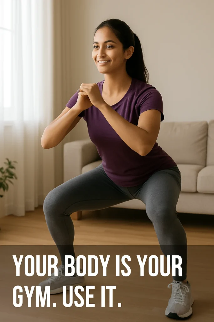 Healthy lifestyle tips to stay fit without a gym